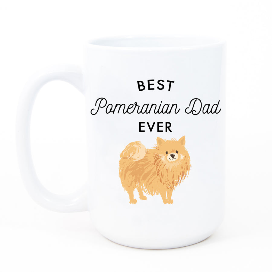 Best Pomeranian Dad Ever Mug