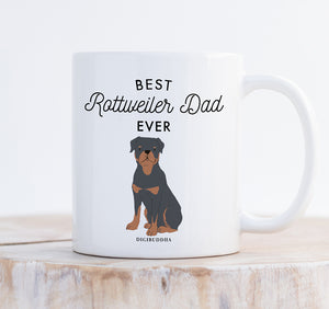 Best Rottweiler Dad Ever Mug
