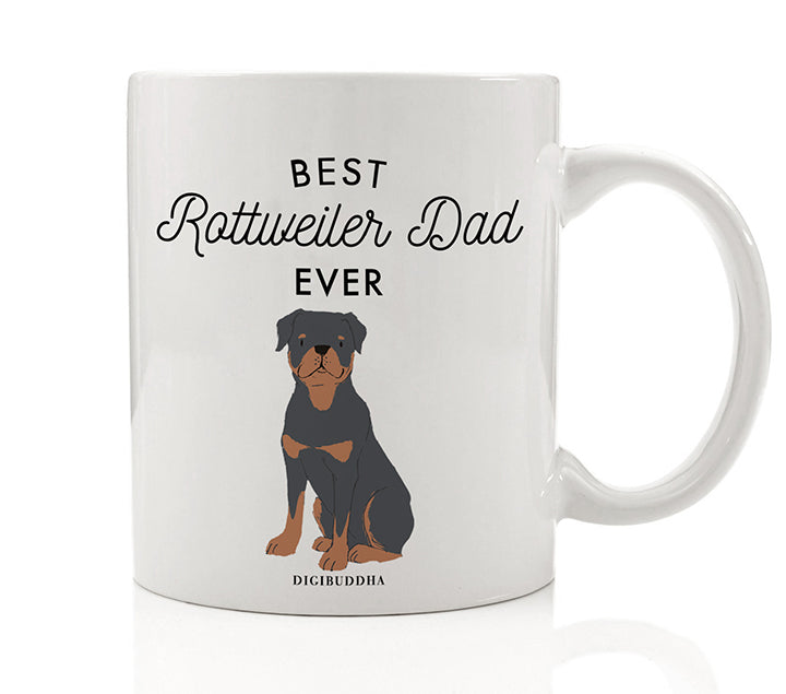 Best Rottweiler Dad Ever Mug