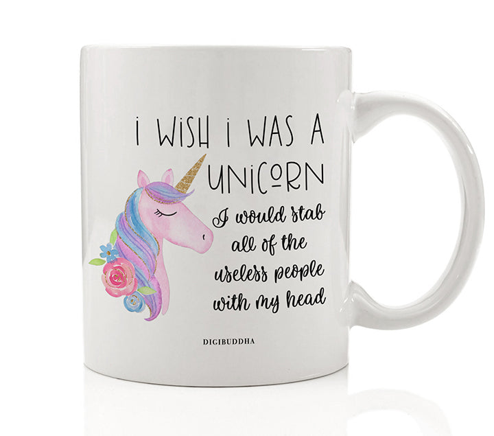 I Wish I Was A Unicorn Mug