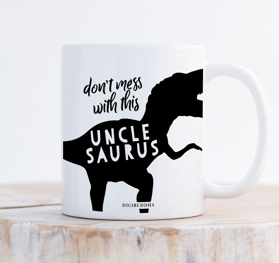 Don't Mess With This Unclesaurus Mug