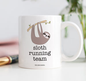 Sloth Running Team Mug
