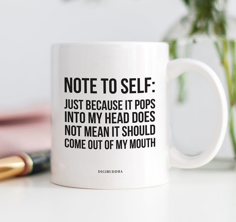 Note to Self Mug
