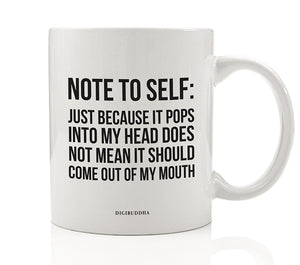 Note to Self Mug
