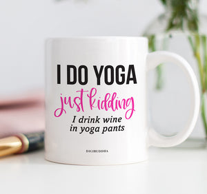 I Do Yoga Mug