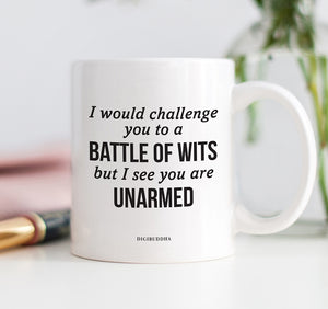 Battle Of Wits Mug
