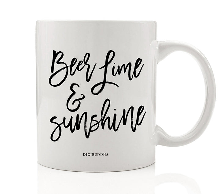 Beer Lime & Sunshine Mug