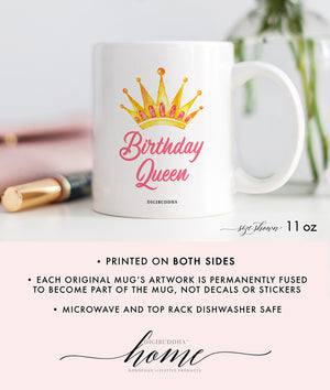 Birthday Queen Mug