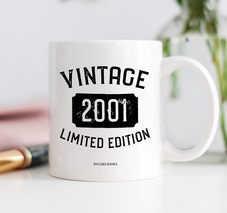 Vintage 2001 Mug