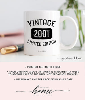 Vintage 2001 Mug