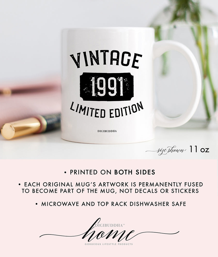 Vintage 1991 Mug