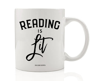 Reading Is Lit Mug