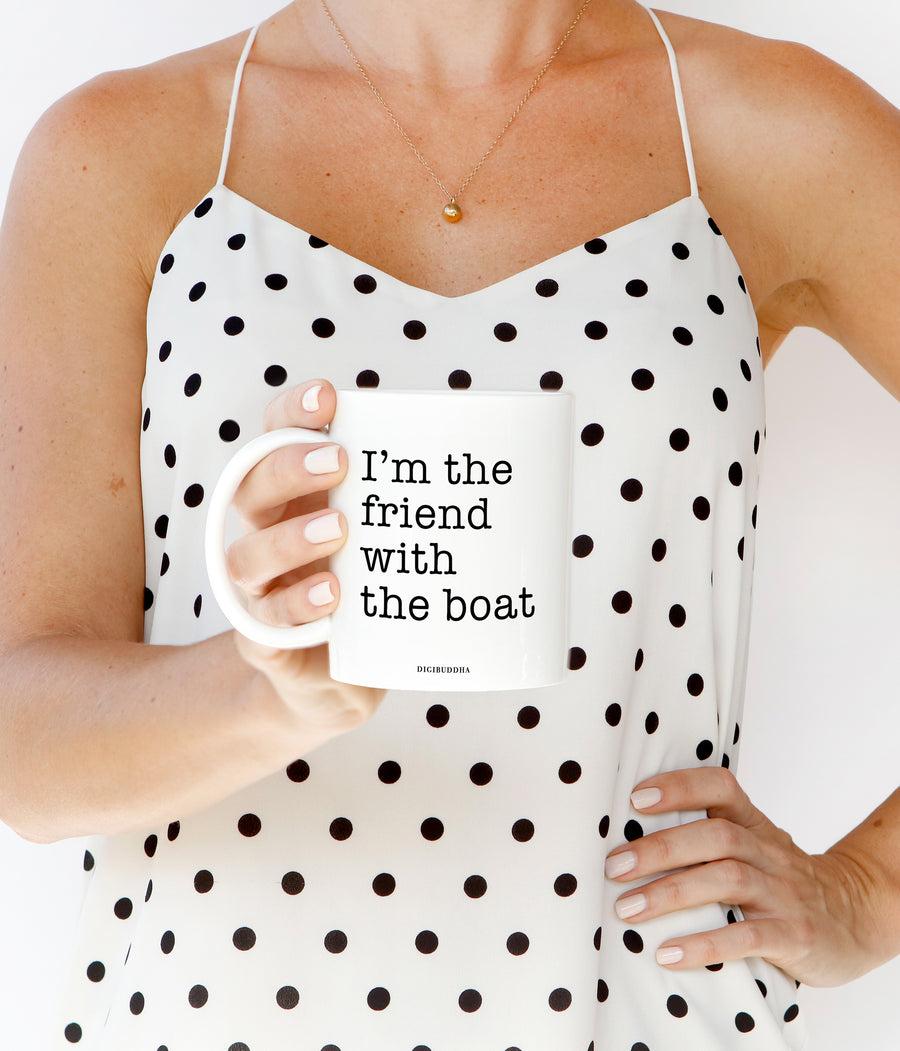 Friend With The Boat Mug