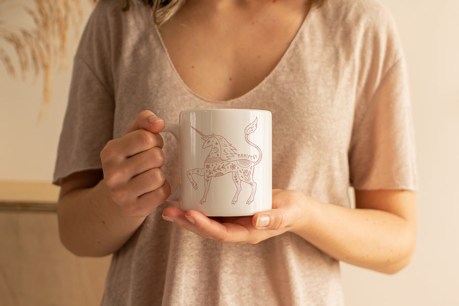 Manifest Unicorn Mug