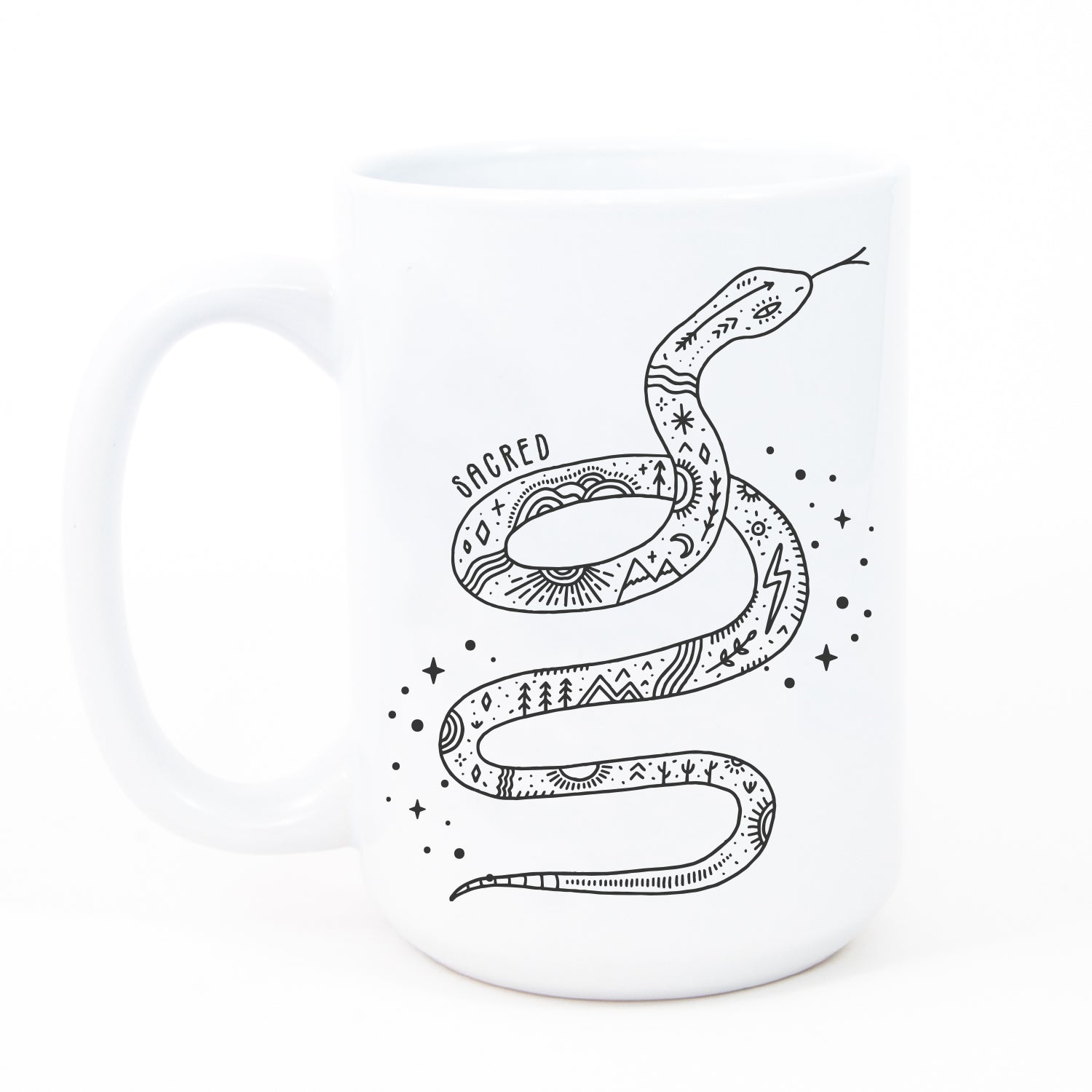 South Side Serpents Minimal Vintage Aesthetic Coffee Mugs