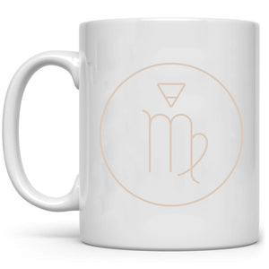 Virgo Zodiac Symbol Mug