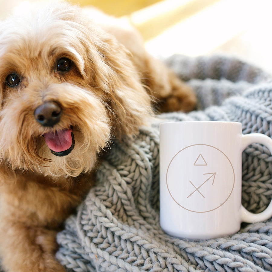 Sagittarius Zodiac Symbol Mug