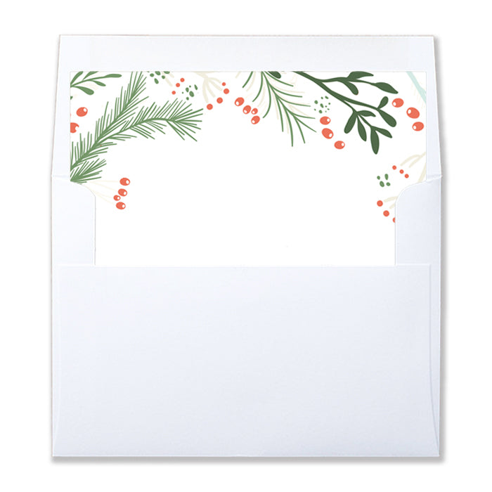 Holiday Envelope Liner