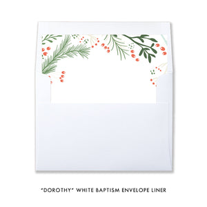 Holiday Envelope Liner