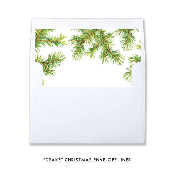 Peace Branches Photo Holiday Card | Drake