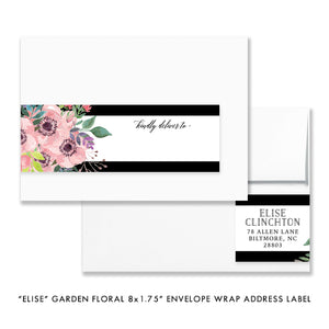 "Elise" Garden Floral Baby Shower Invitation