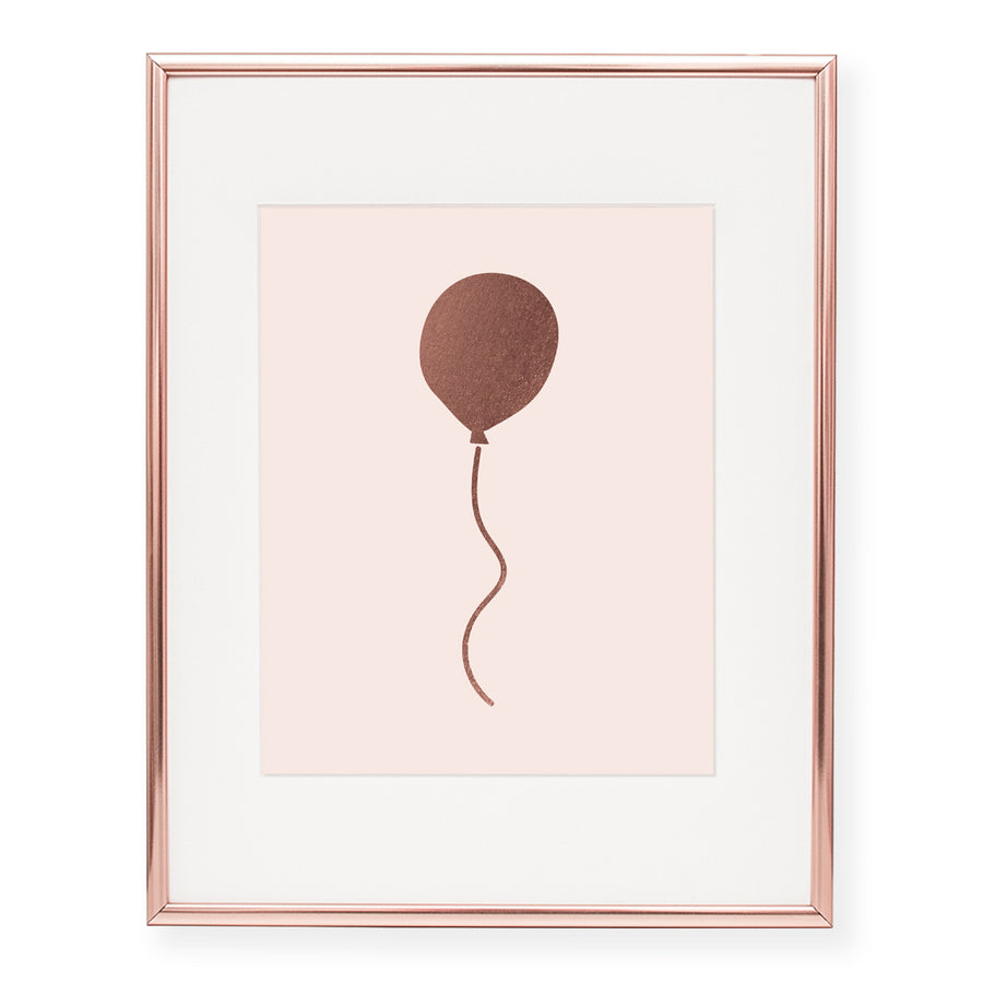 Balloon Foil Art Print