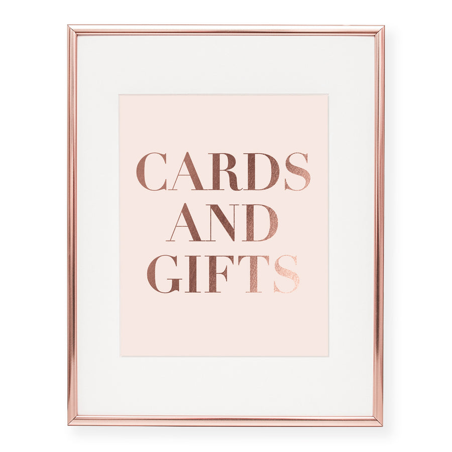 Cards + Gifts Foil Art Print, style 2