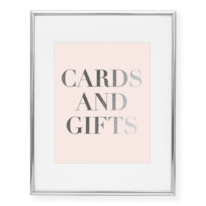 Cards + Gifts Foil Art Print, style 2