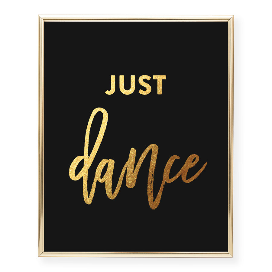 Just Dance Foil Art Print