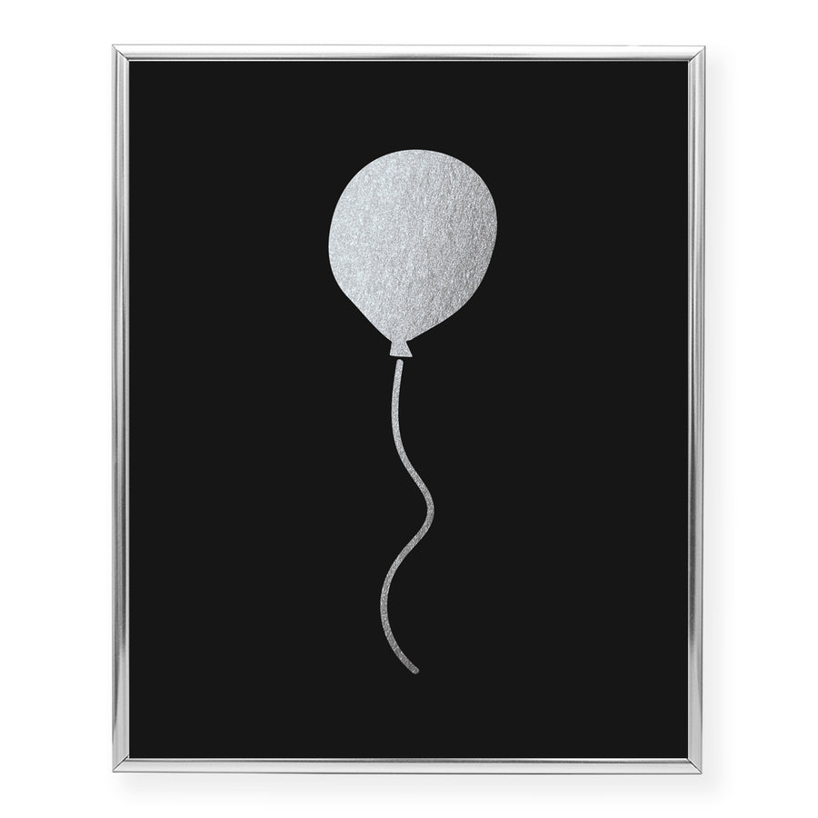 Balloon Foil Art Print