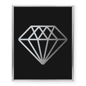 Diamond Foil Art Print