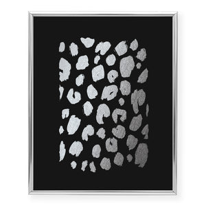 Leopard Print Foil Art Print