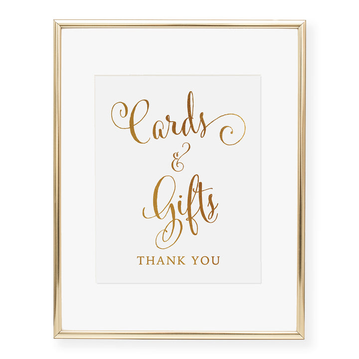 Cards & Gifts Thank You Foil Art Print