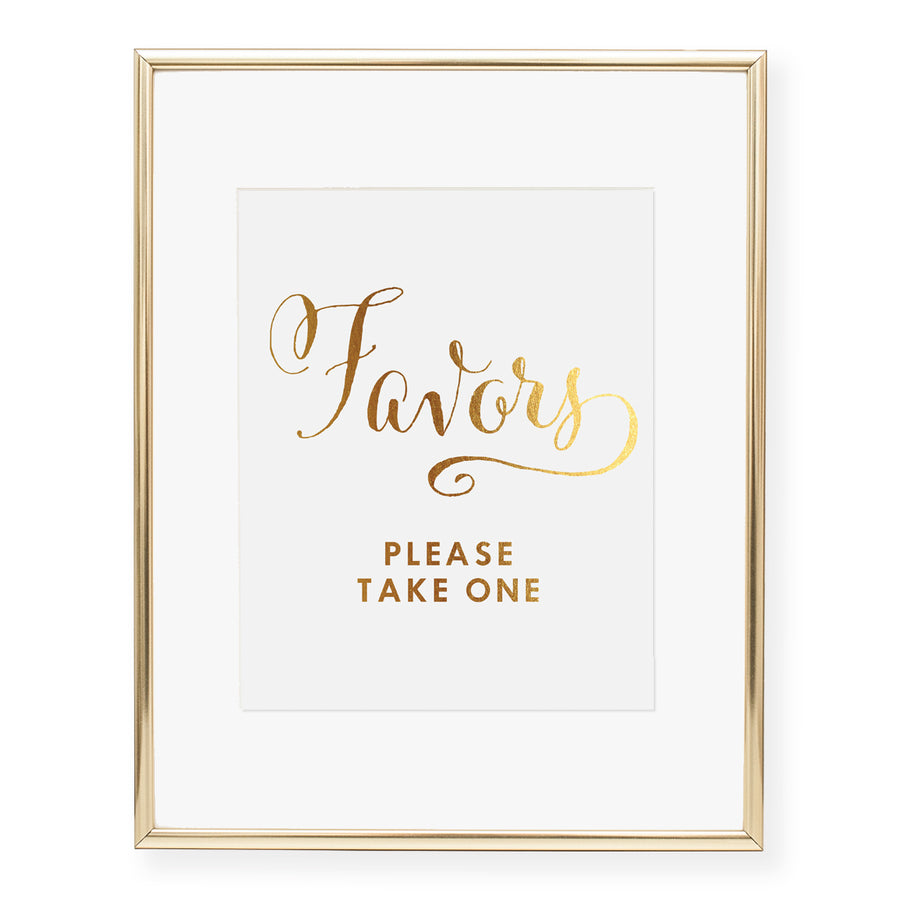 Wedding Favors Sign, Please Take One Sign, Ready to Print, Instant Dow -  Artful Life Designs