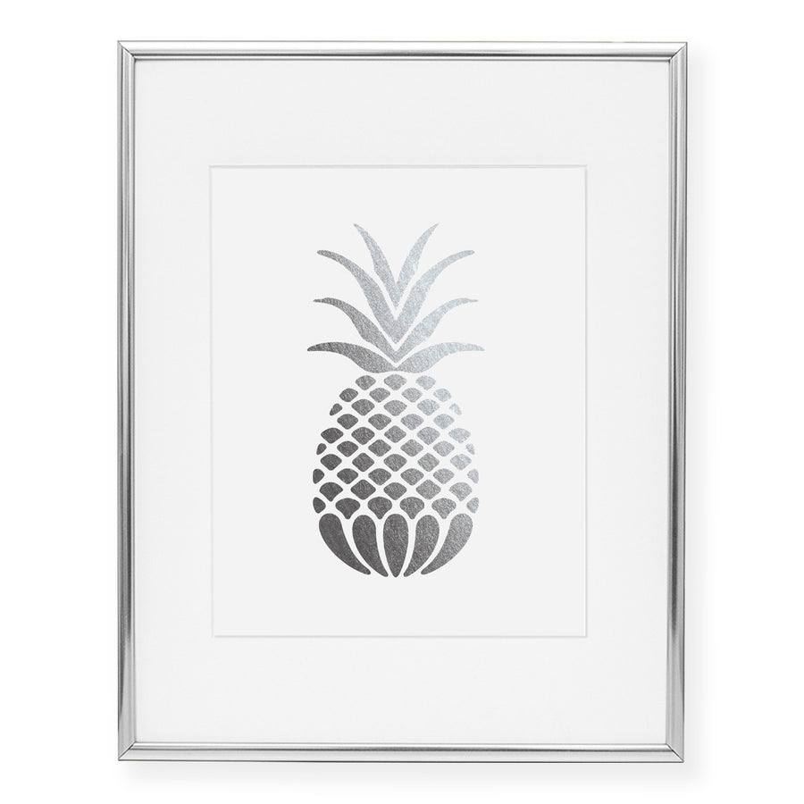 Pineapple Foil Art Print