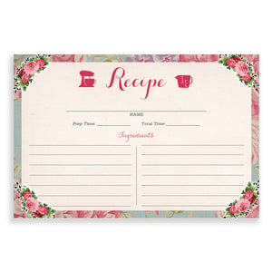 Floral Recipe Cards |  Giada