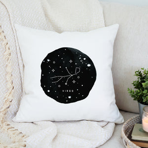 Virgo Zodiac Sign Constellation Pillow
