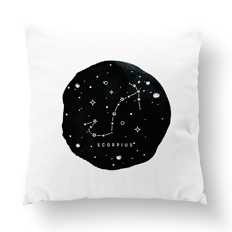 Scorpio Zodiac Sign Constellation Pillow