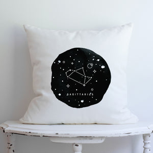Sagittarius Zodiac Sign Constellation Pillow