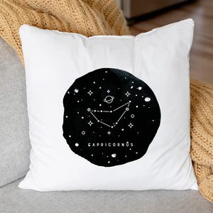 Capricorn Zodiac Sign Constellation Pillow