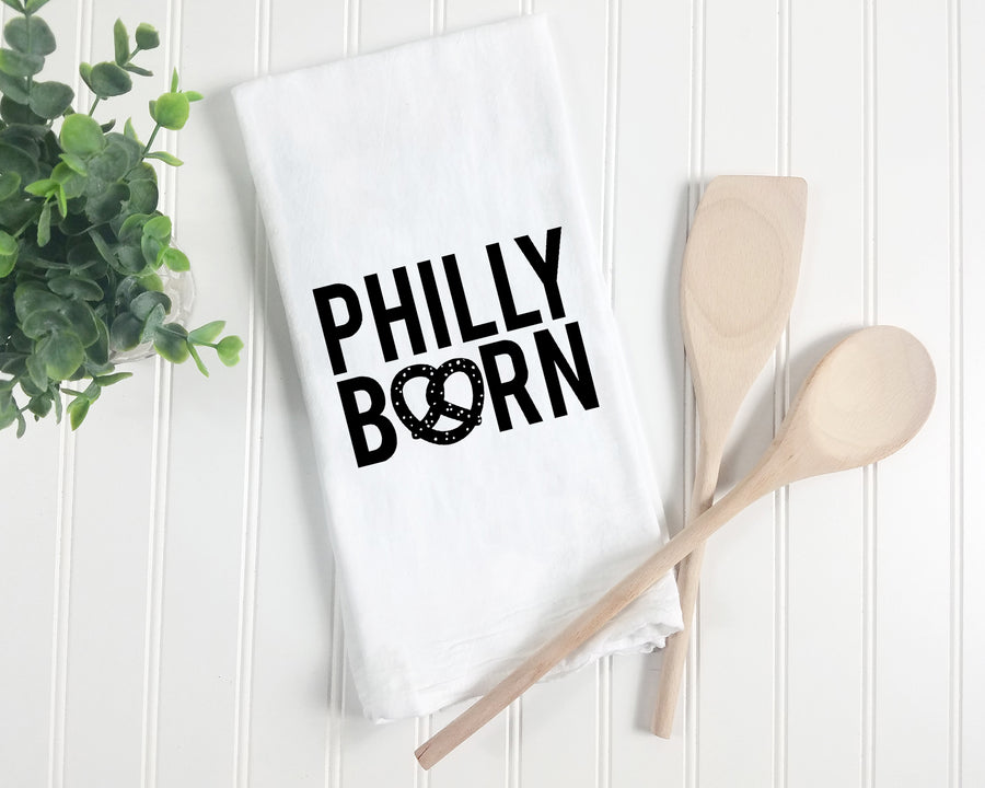 Philly Born Tea Towel