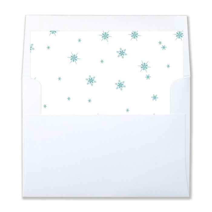 Coordinating Holiday Envelope Liners