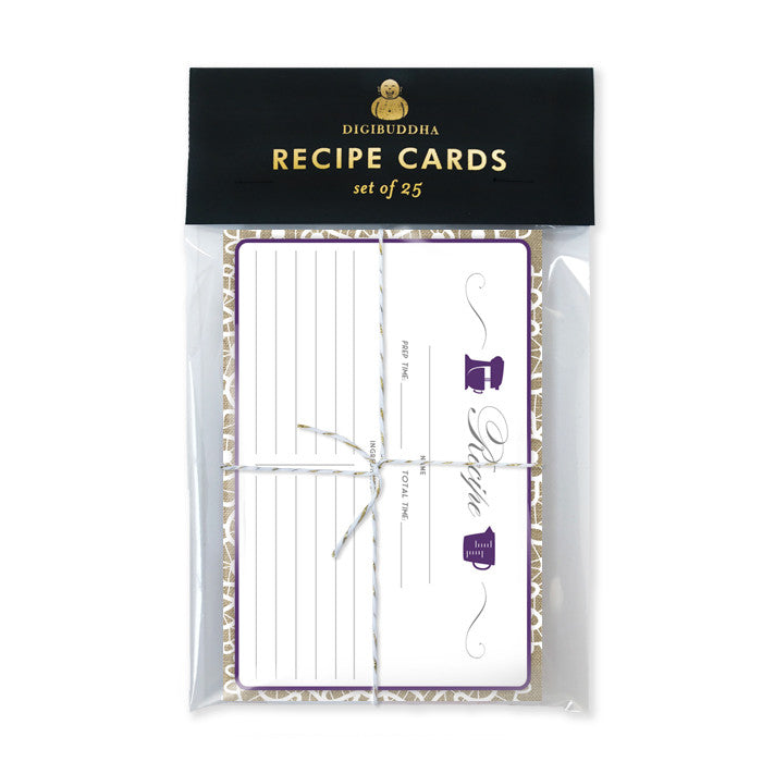 Lace Recipe Cards |  Jackie Plum