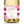 Load image into Gallery viewer, &quot;Jenn&quot; Magenta Stripe Engagement Champagne Labels

