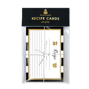 Stripe Recipe Cards |  Julia