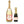 Load image into Gallery viewer, &quot;Leigh&quot; Red + Gold Glitter Dots Be Merry Champagne Labels
