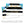 Load image into Gallery viewer, &quot;Mady&quot; Black + White Stripe Blue Flowers Baby Sprinkle Invitation
