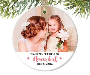 Flower Girl Ornament Gift