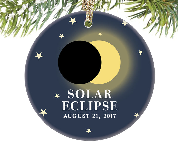 Solar Eclipse 2017 Ornament