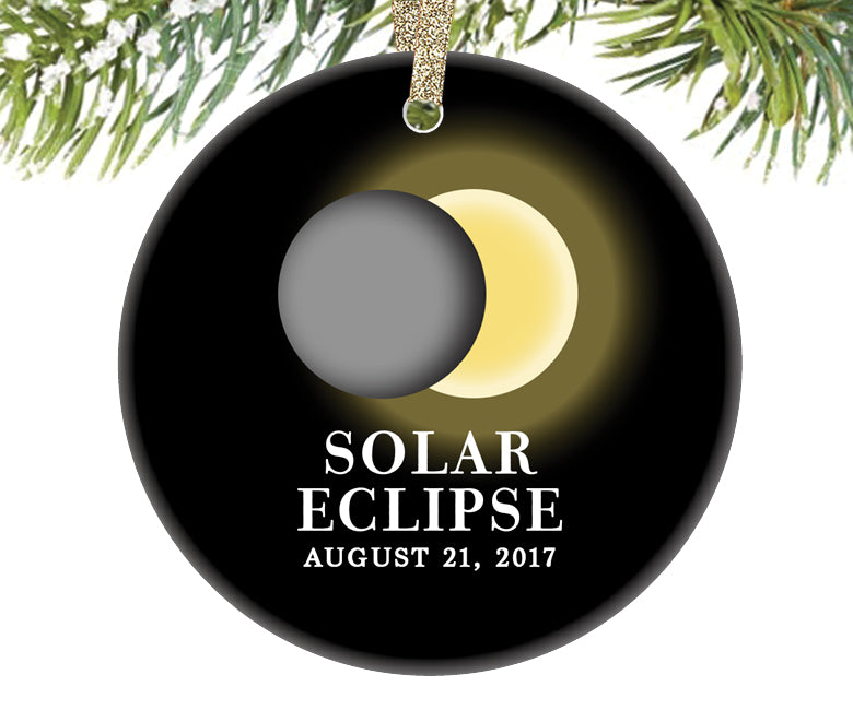 Solar Eclipse 2017 Ornament